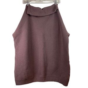 Free People Purple Knit Top